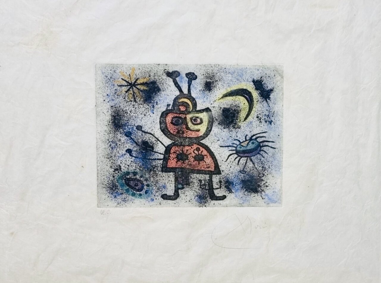 Al &ldquo;Centro d&rsquo;arte Raffaello&rdquo; di Palermo dodici opere del Maestro del Surrealismo Joan Mir&ograve;