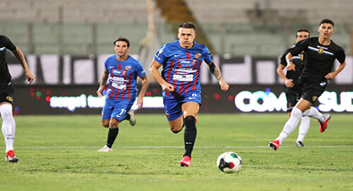 Serie C, debutto con vittoria al "Massimino" ieri sera per il Catania, battuta 2-0 la Fidelis Andria con una doppietta del croato Sipros
