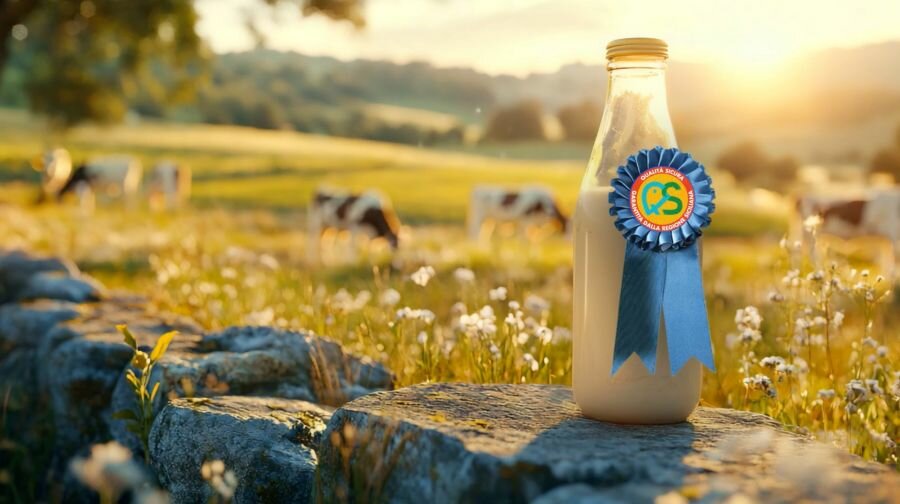 Agroalimentare: latte siciliano con marchio QS - Qualit&agrave; Sicura
