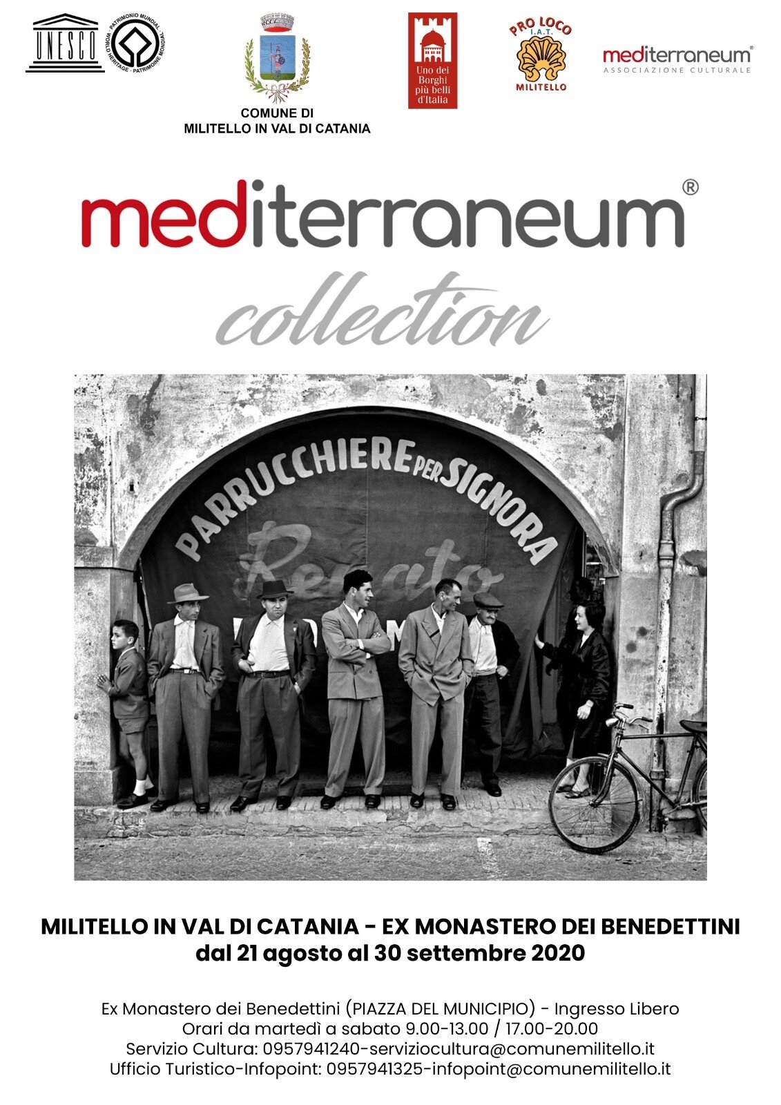 “Mediterraneum Collection” a Militello in Val di Catania fino al 30 settembre “Mediterraneum Collection” a Militello in Val di Catania fino al 30 settembre