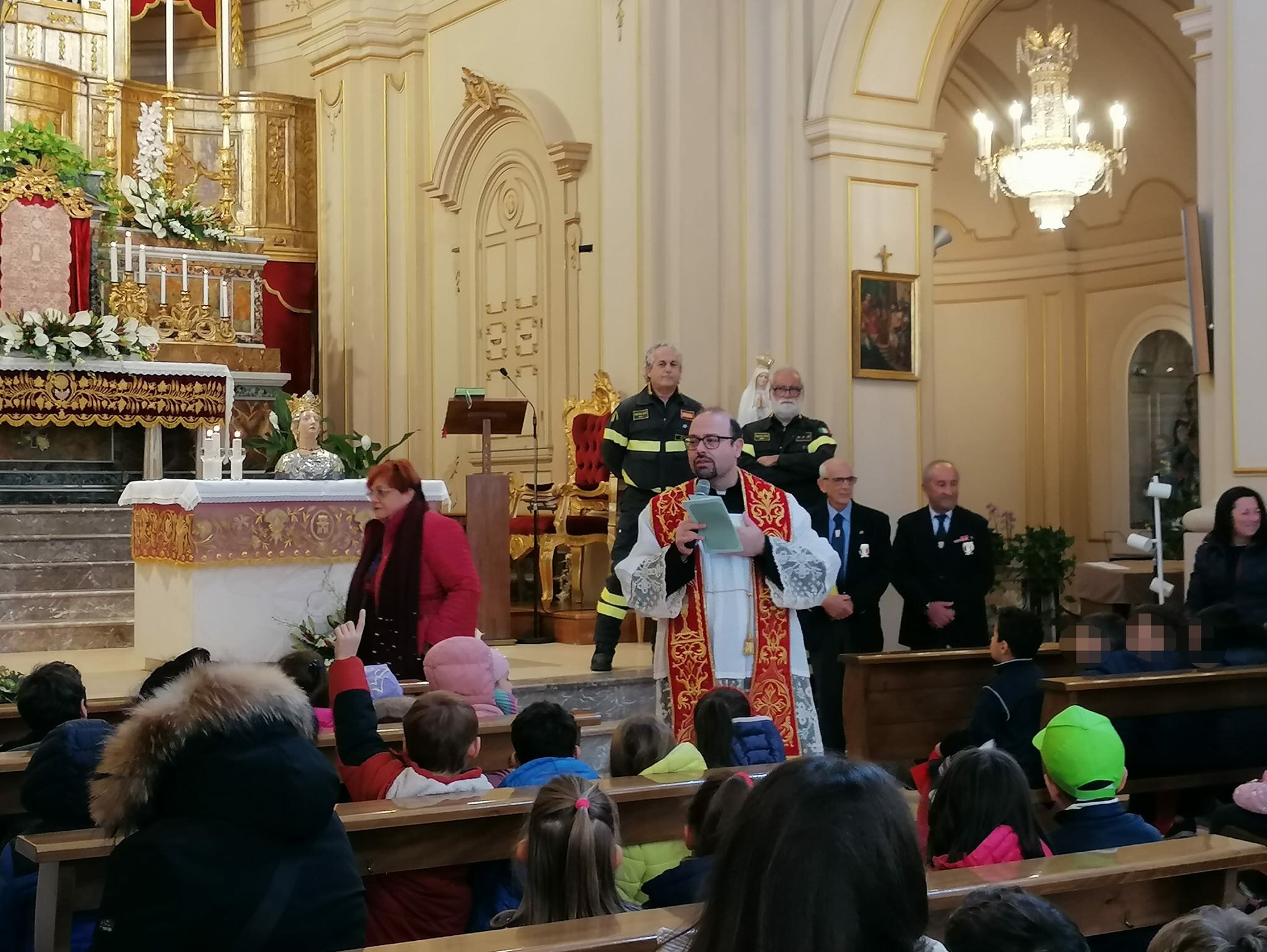 A Tremestieri Etneo si celebra la patrona Santa Barbara