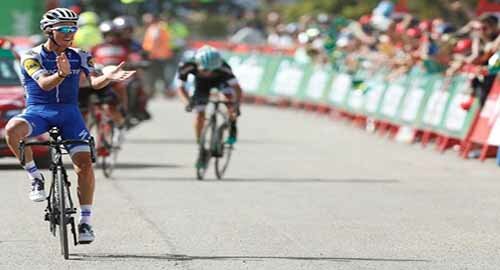 Vuelta 2017, a Xorret del Cat&igrave; bella vittoria di Alaphilippe, Froome consolida il comando