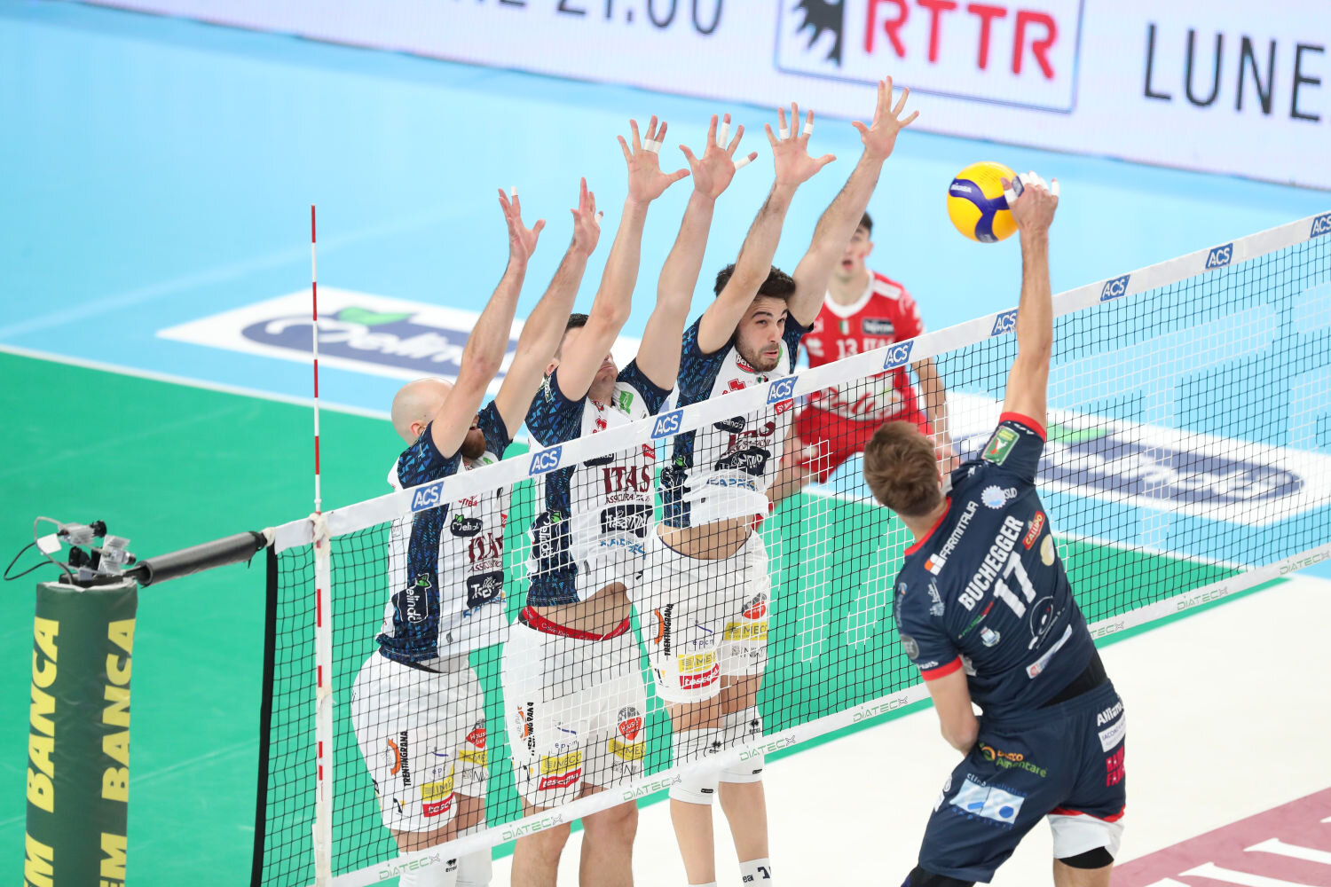 SuperLega, Farmitalia Saturnia sconfitta 3-0 in trasferta da Itas Trentino SuperLega, Farmitalia Saturnia sconfitta 3-0 in trasferta da Itas Trentino