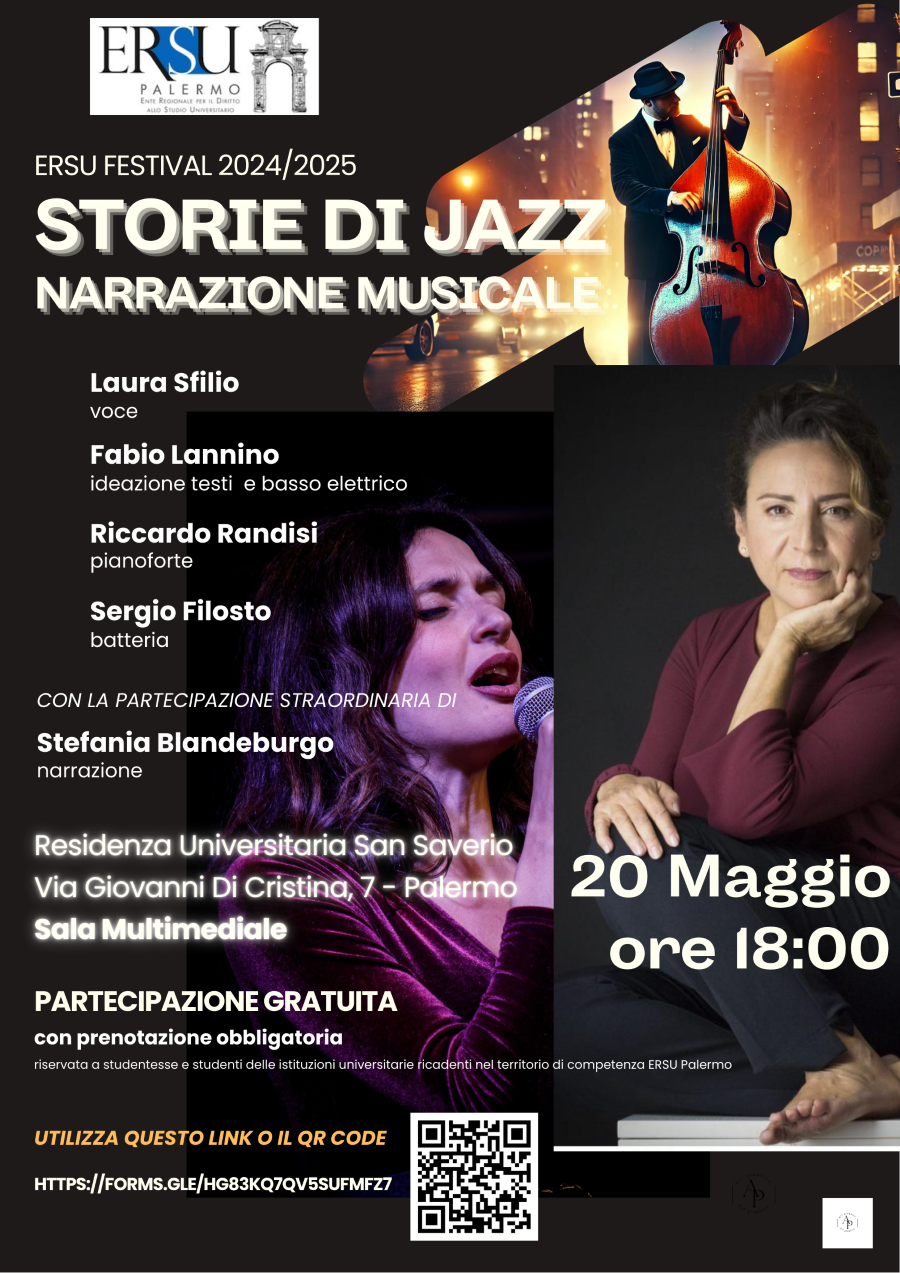 Storie di Jazz al San Saverio di Palermo. Viaggio nella musica e nella cultura afroamericana