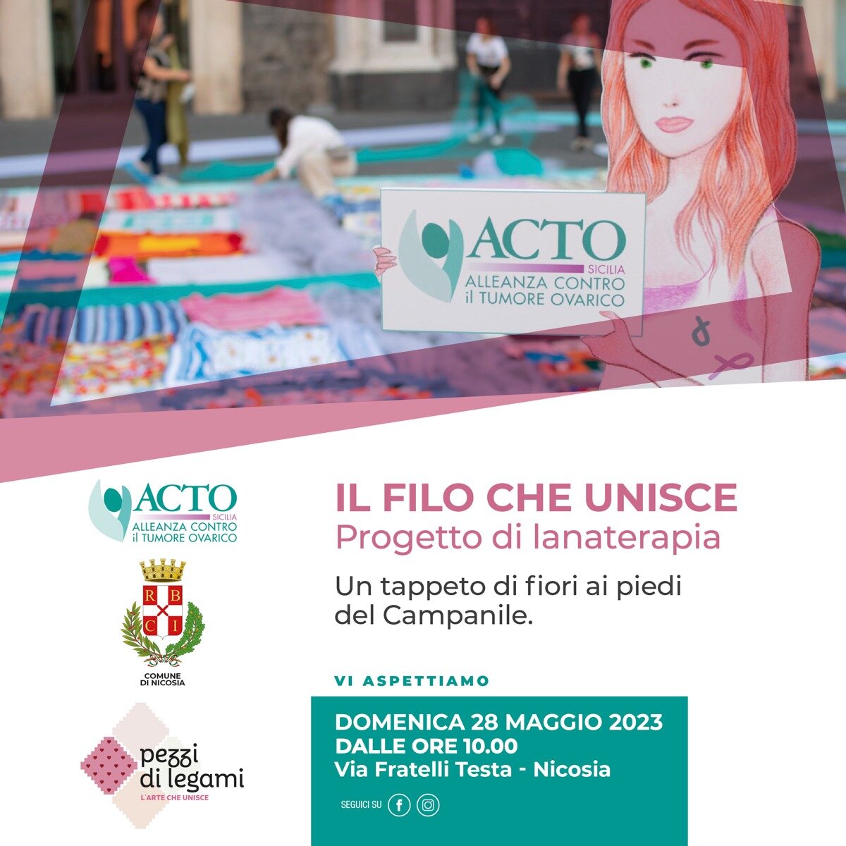 Acto Sicilia, a Nicosia le coperte per promuovere la prevenzione