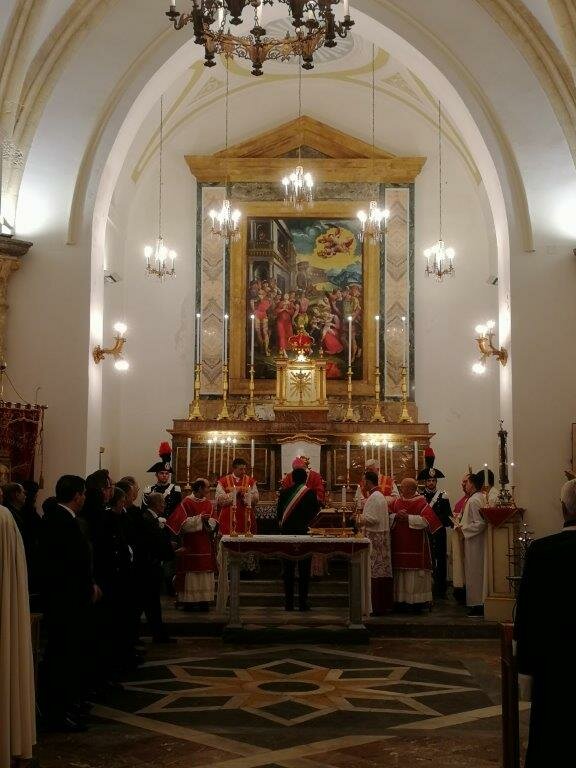 Giornata Associazioni Agatine, la cerimonia dell'anello Agatino all&rsquo;arcivescovo Gristina