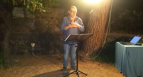 Al Giardino di Scid&agrave;, a Catania, incontro con i versi e le canzoni di Franco Battiato con Antonio Caruso, a cura del Centro Magma