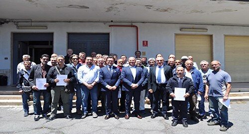 Ente Scuola edile, abilitazione attrezzature, consegnati i patentini a 32 dipendenti comunali