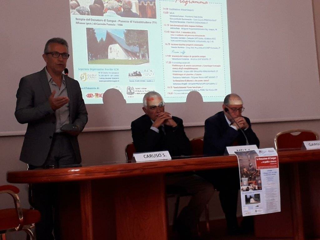 Donazione di sangue in Sicilia, presentati a Catania i dati del 2017, fondamentale il ruolo del volontariato