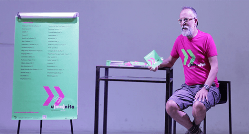 Presentata da Roberto Zappalà "u(ma)nità" la stagione 17/18 di Scenario Pubblico, da Ottobre dieci serate in abbonamento Presentata da Roberto Zappalà "u(ma)nità" la stagione 17/18 di Scenario Pubblico, da Ottobre dieci serate in abbonamento