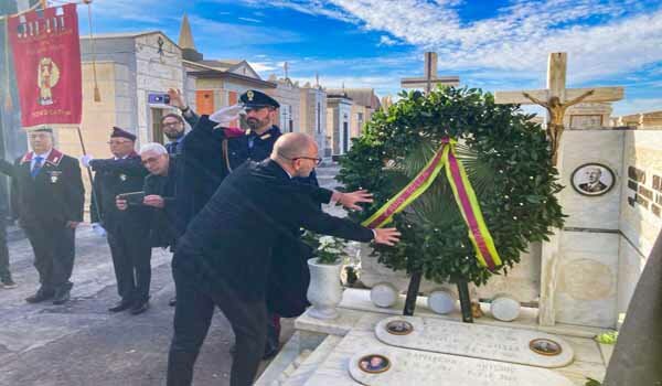 La Polizia di Stato ha ricordato Gerlando Falzone nel 56&deg; anniversario della sua morte