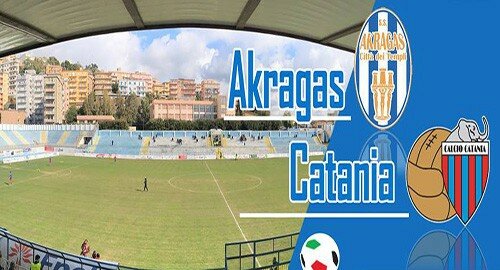Lega Pro, il Catania di Pino Rigoli cade 2-1 in casa dell'Akragas, poca personalit&agrave; dei rossazzurri in trasferta