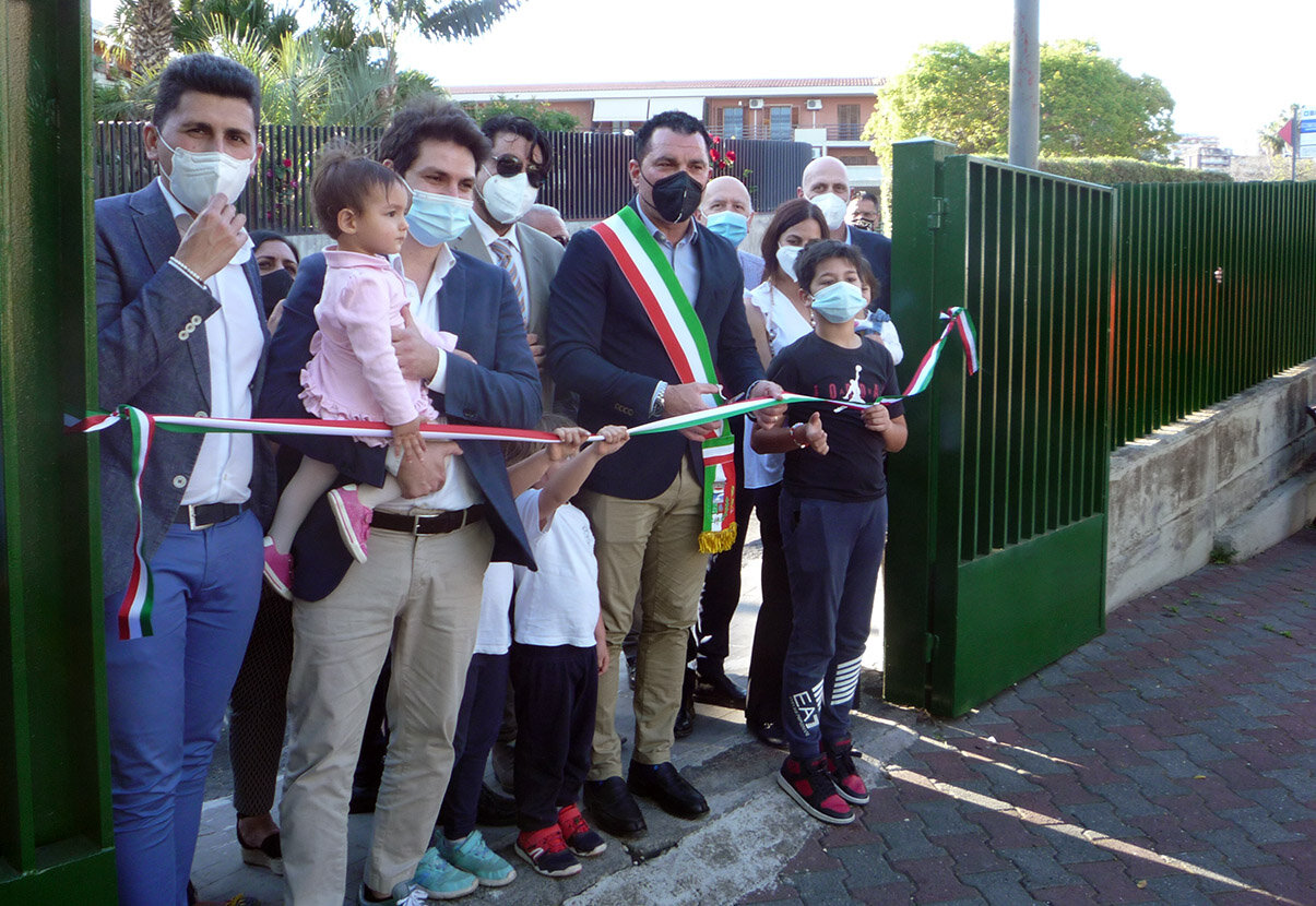 Area giochi inaugurata al Parco "Maria Grazia Cutuli" di Canalicchio