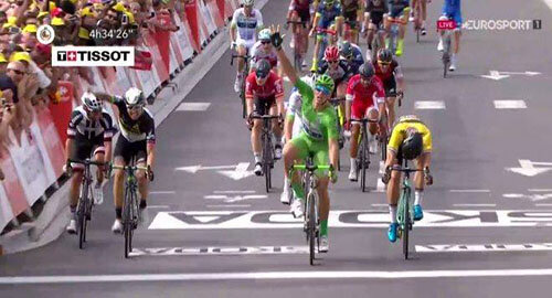 Tour de France 2017, in volata la regola del cinque per Marcel Kittel, aspettando le salite