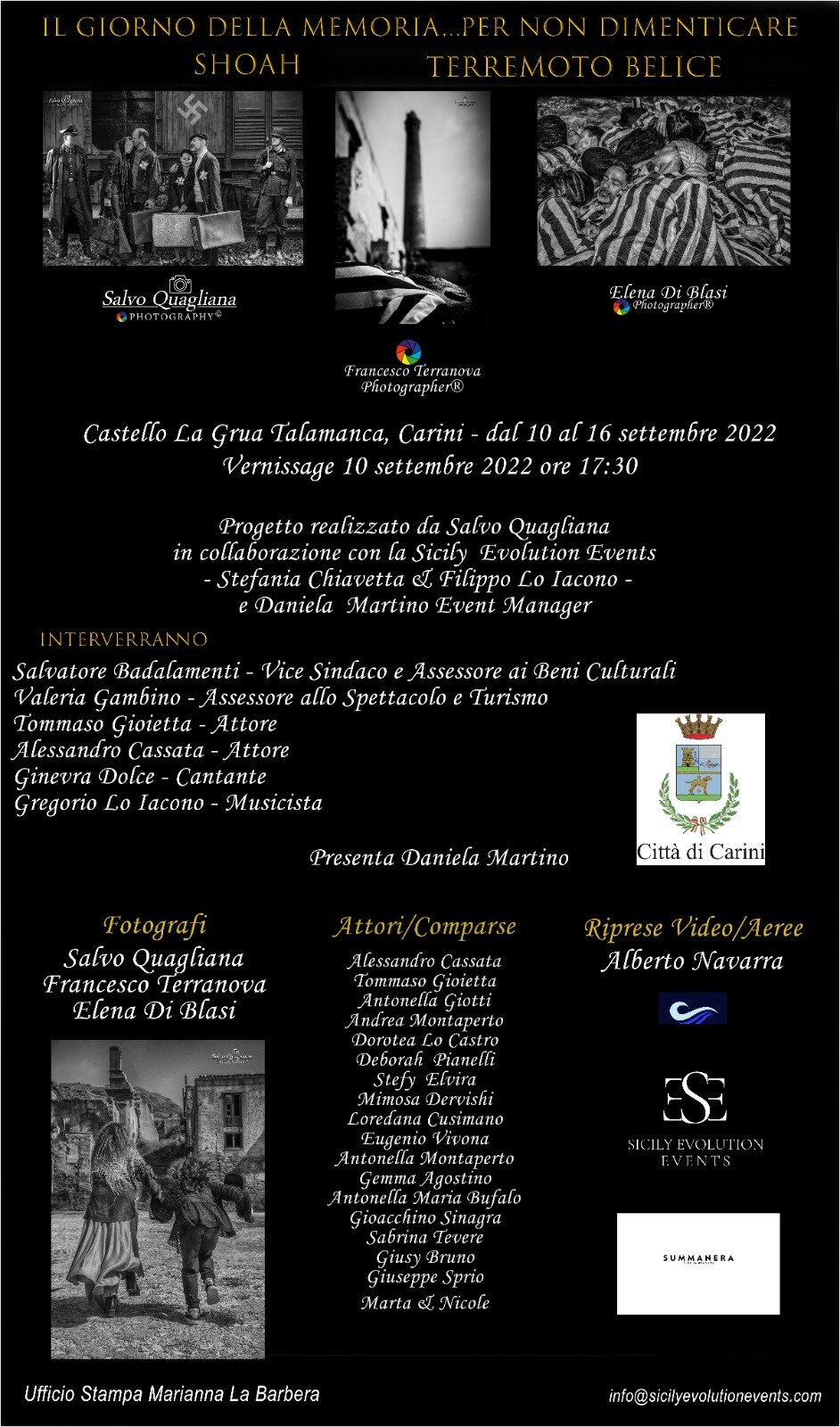 &ldquo;Il giorno della memoria&hellip;per non dimenticare&rdquo; i&nbsp;drammi della Shoah e del terremoto del Belice