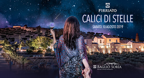 Calici di Stelle Firriato, il 10 agosto si rinnova il tradizionale appuntamento della notte di San Lorenzo Calici di Stelle Firriato, il 10 agosto si rinnova il tradizionale appuntamento della notte di San Lorenzo