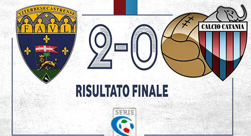 Serie C, un Catania fantasma battuto 2-0 dalla Viterbese, etnei in silenzio stampa