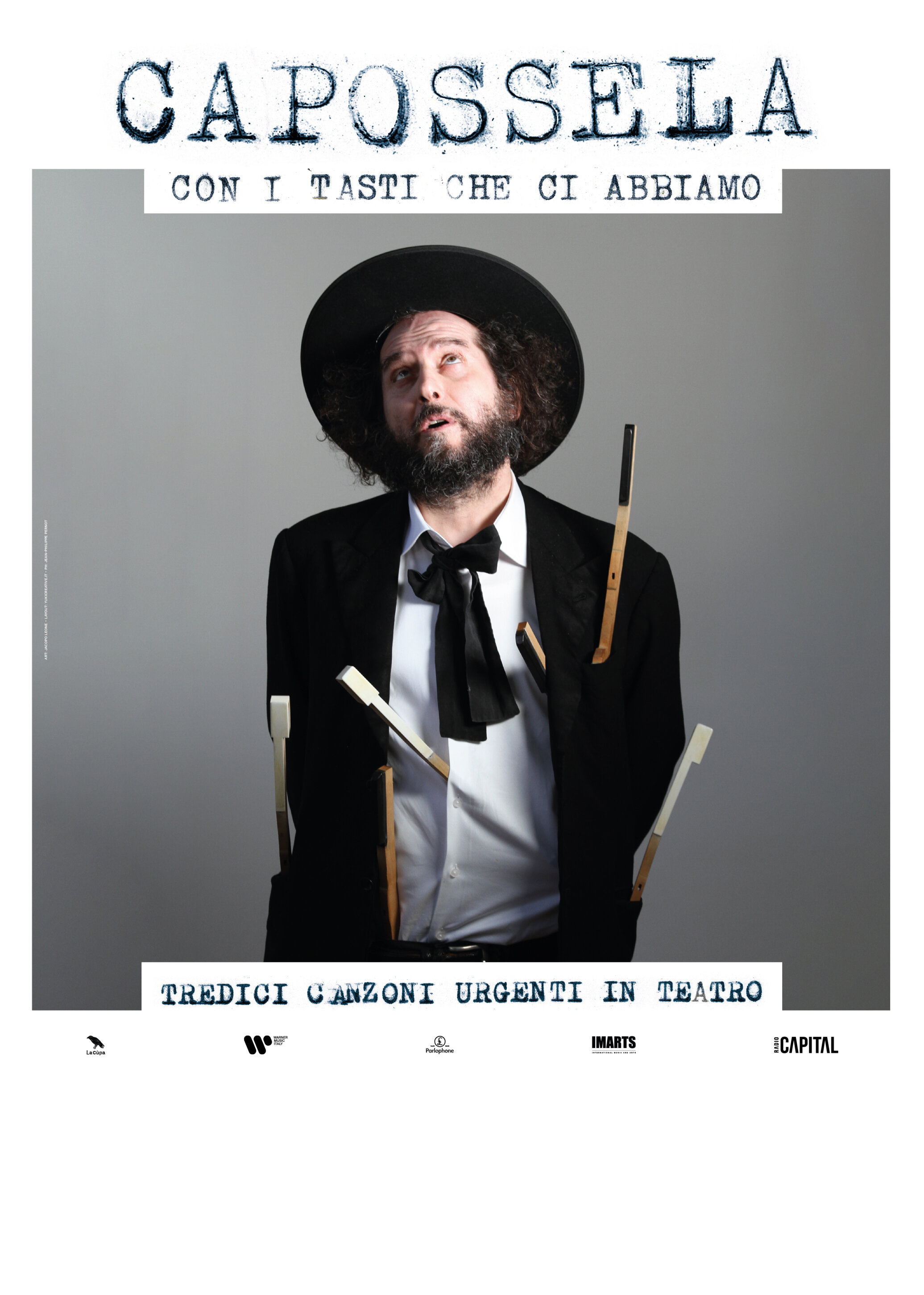"Con i tasti che ci abbiamo", il Tour di Vinicio Capossela in Sicilia ad ottobre "Con i tasti che ci abbiamo", il Tour di Vinicio Capossela in Sicilia ad ottobre