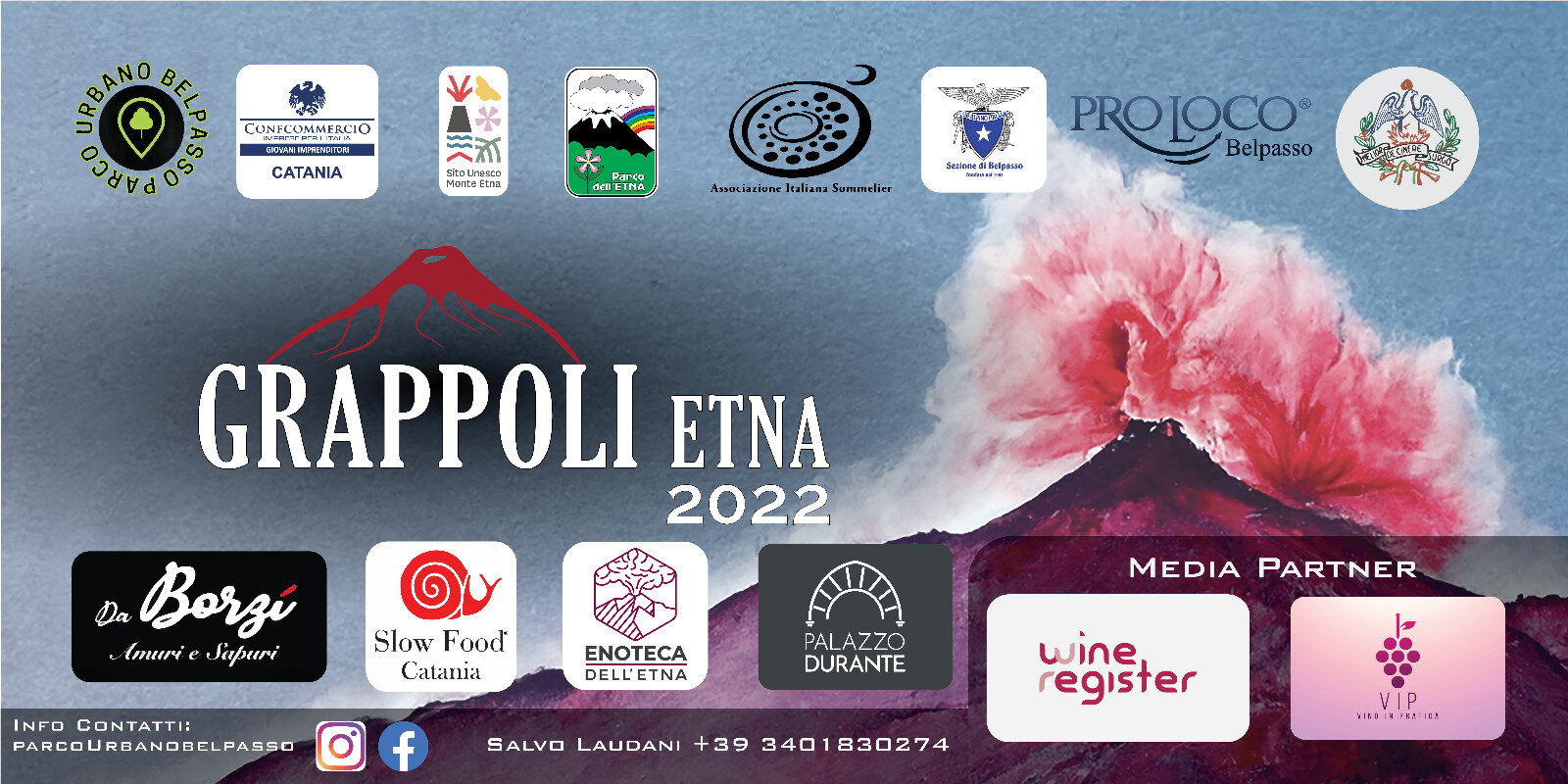 &ldquo;Grappoli &ndash; Etna 2022&rdquo;, la festa dei vini del versante Sud il 22 ottobre a Belpasso