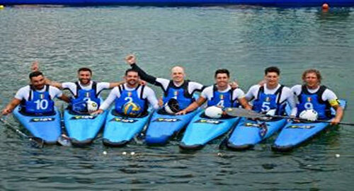 Canoa Polo, a Milano il team Italia vince l&rsquo;ECA Cup 2018, con atleti del Circolo Catania