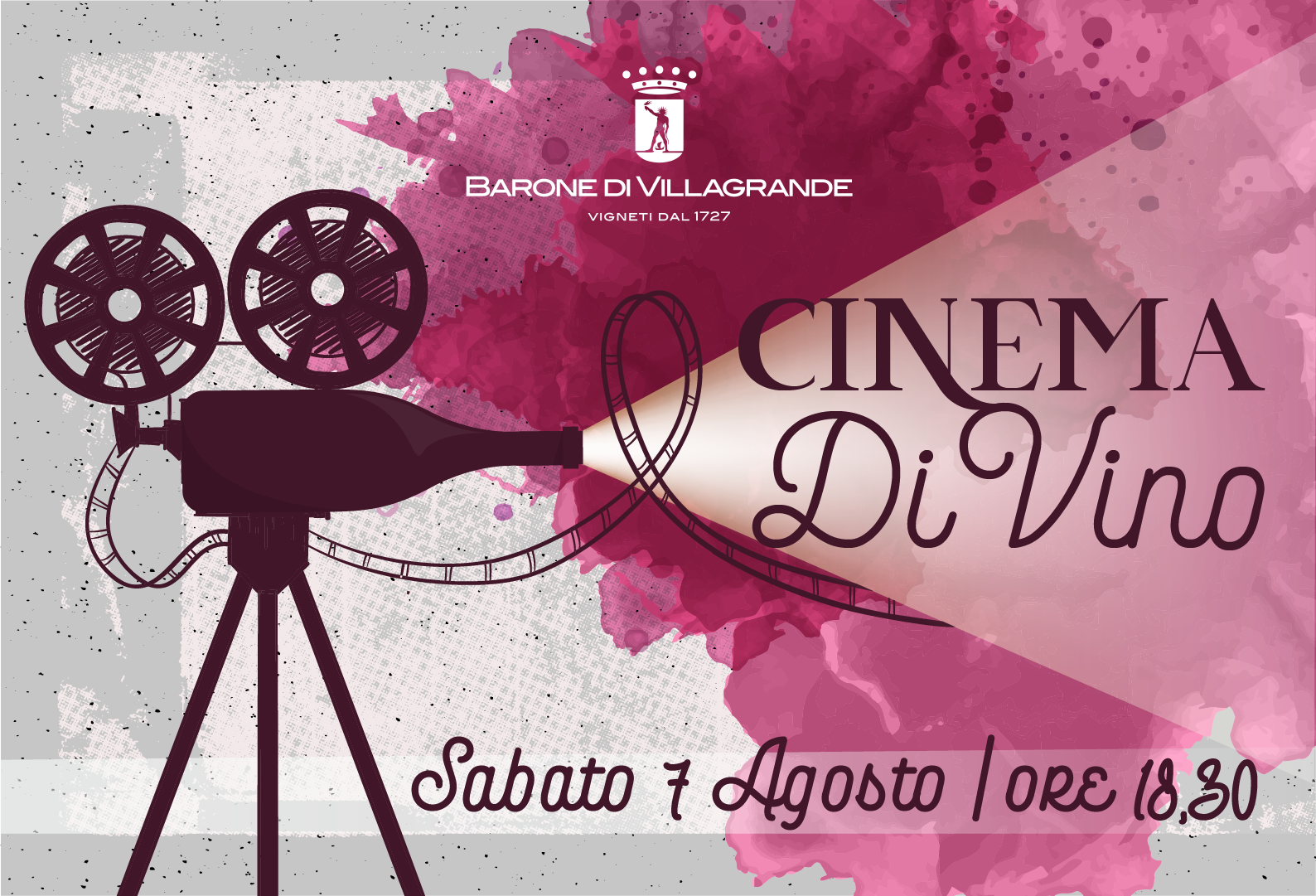 La cantina Barone di Villagrande il 7 agosto apre al cinema contemporaneo La cantina Barone di Villagrande il 7 agosto apre al cinema contemporaneo