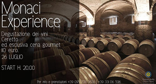 Vini, Monaci incontra Ceretto: dal Piemonte alla Sicilia, la famiglia delle Langhe protagonista domani a Zafferana Etnea di una degustazione di 8 etichette