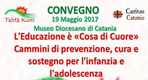 Il Centro per Minori e Famiglie "Talit&agrave; Kum" di Librino compie 10 anni, convegno al museo Diocesano il 19 maggio