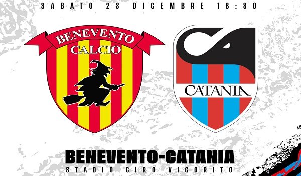 Serie C, difficile trasferta oggi per il Catania a Benevento