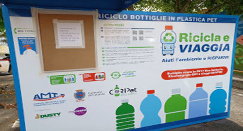 Amts, successo dell'iniziativa "Ricicla e viaggia", in poco pi&ugrave; di un mese raccolte oltre 12mila bottiglie