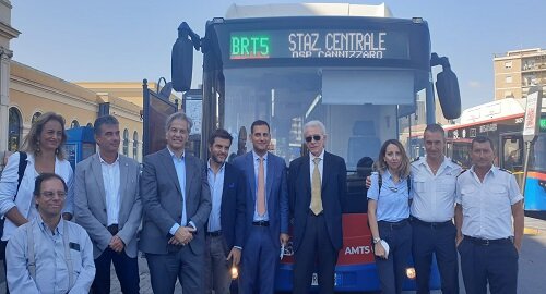 AMTS, presentata la nuova linea veloce preferenziale "BRT5"
