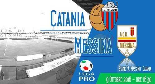 Lega Pro, il giovane Di Grazia liquida al "Massimino" il Messina con una tripletta, il Catania vince 3-1 il derby