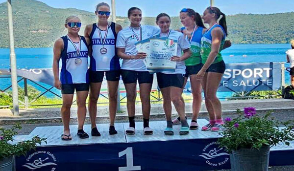Canoa, a Castel Gandolfo lo Jomar Club Catania brilla ai Campionati italiani giovanili di canoa velocit&agrave;