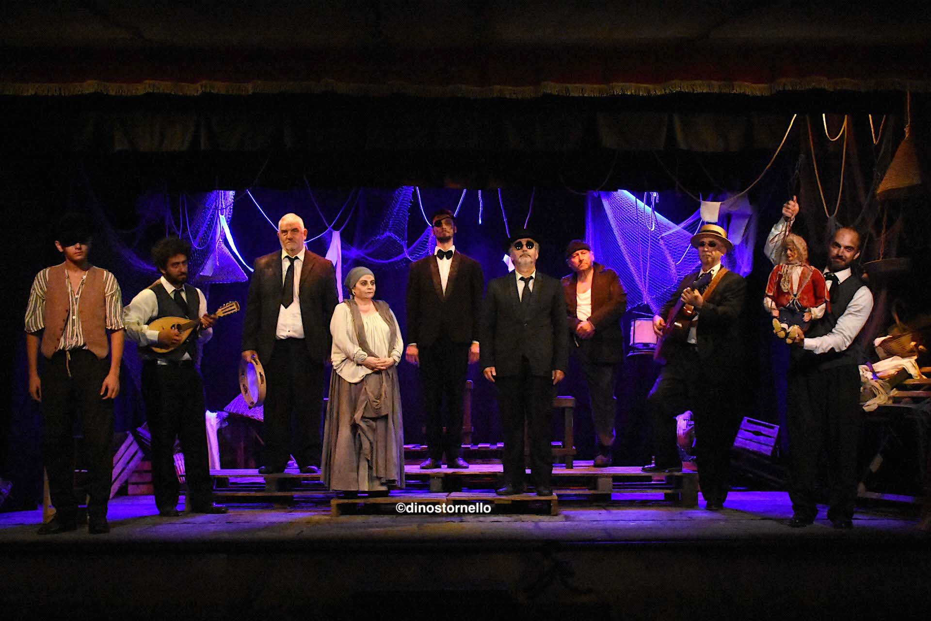 Sorrisi, musica e ricordi all"Istrione" di Catania con l'atto unico "La musica dei ciechi" di Raffaele Viviani, in apertura della stagione "Aria Nuova"