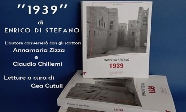 A Battiati il 22 ottobre presentazioni del romanzo "1939" di Enrico Di Stefano
