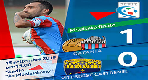 Serie C, il Catania vince di rigore al "Massimino", Lodi dal dischetto castiga (1-0) la Viterbese