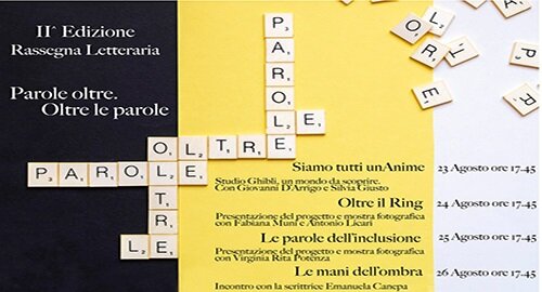 "Parole oltre. Oltre le parole" a cura di Barbara Mileto, 23-26 agosto Biblioteca Bellini di Catania