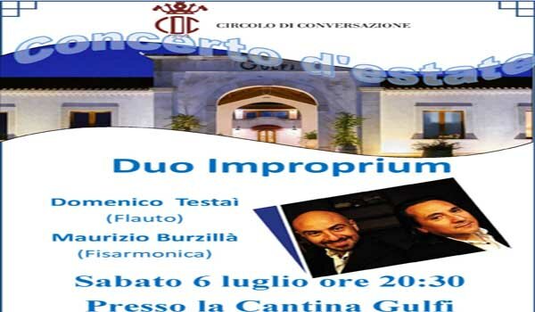 A Chiaramonte Gulfi il 6 luglio nuova data per il Duo Improprium