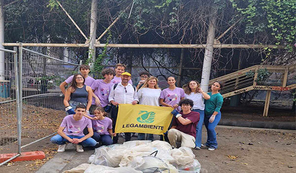 Riqualificazione Giardino di via Biblioteca dedicata a Laura Salafia, Legambiente Catania insieme ai ragazzi del Liceo N. Spedalieri