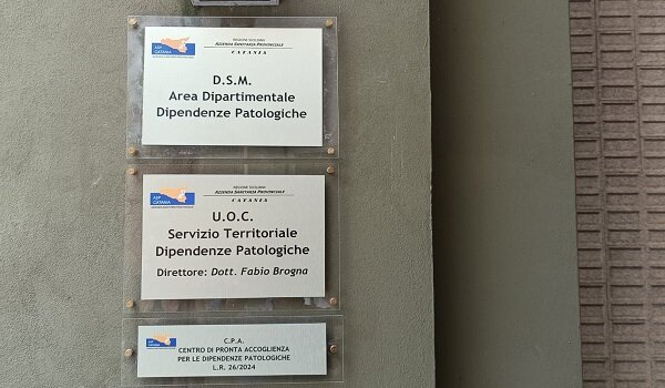 Asp di Catania, operativo dal 16 luglio il nuovo Centro di Pronta Accoglienza per le dipendenze