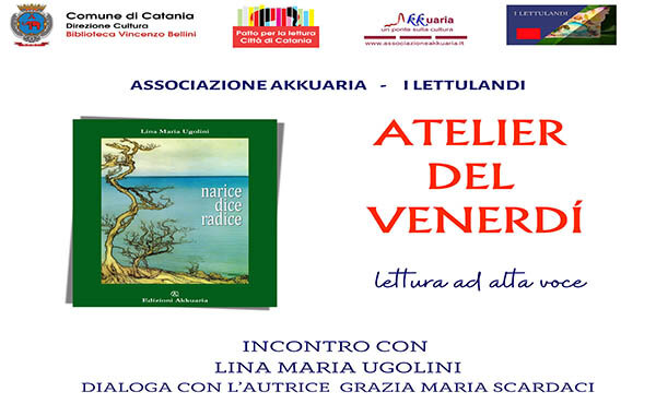 Il 27 ottobre a Catania "Lettura ad alta voce" con Lina Maria Ugolini