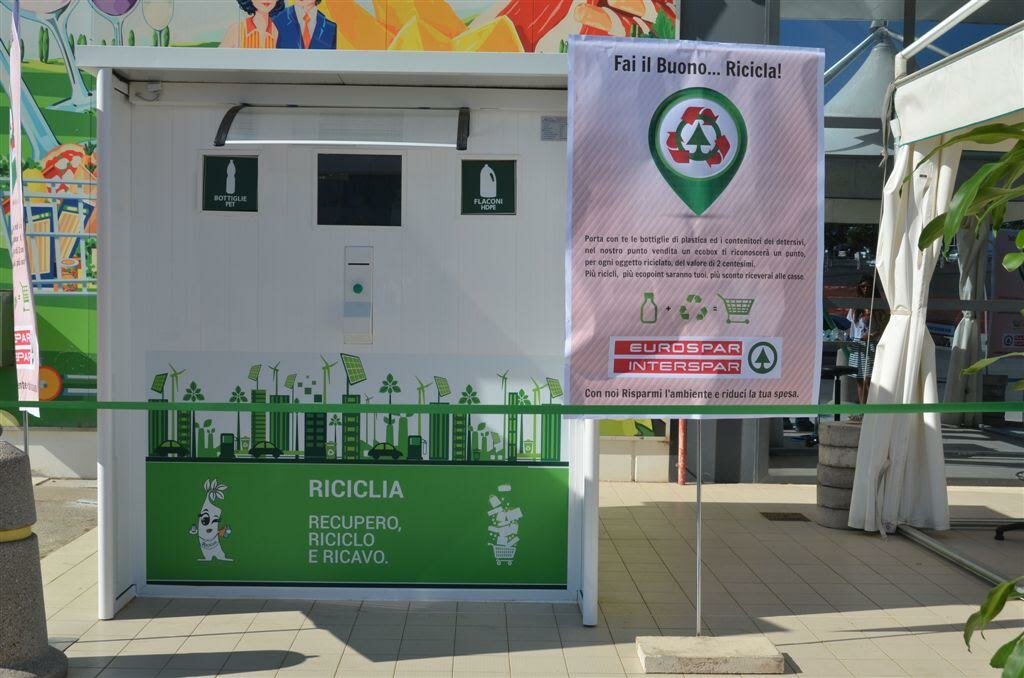 Nuovi Eco-compattatori a Ragusa per riciclo plastica con benefici per gli utenti grazie a sconti sulla Tari e buoni acquisto