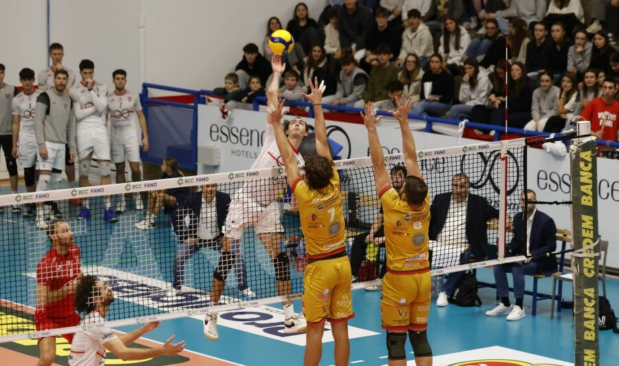 Serie A2, Cosedil Aci Castello battuta 3-1 dal Fano