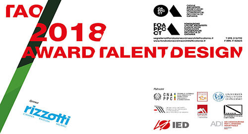 "Tao Award Talent Design 2018", pubblicato bando di concorso, iscrizioni entro il 4 giugno