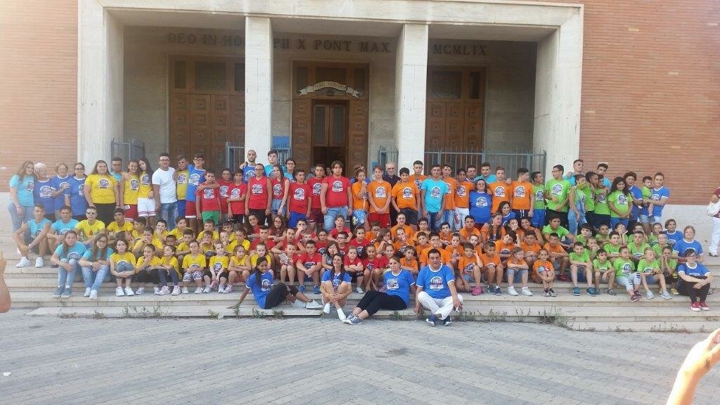 A Nesima festa di chiusura per i ragazzi del Grest dell'oratorio parrocchiale S. Pio X