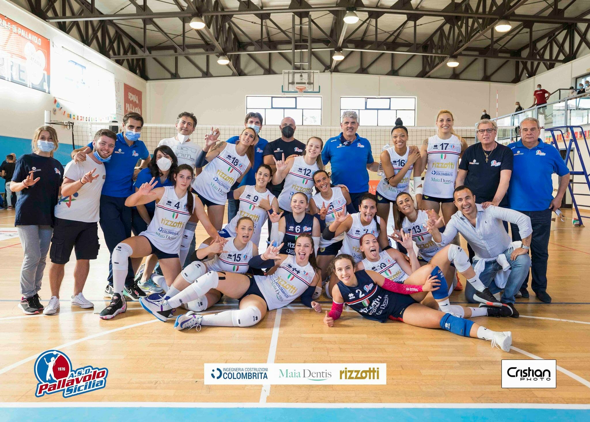 Play Off A2/F, la Rizzotti Design Pallavolo Sicilia supera 3-0 l&rsquo;Arzano in Gara 1