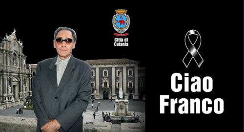 La scomparsa di Franco Battiato, il cordoglio della citt&agrave; e bandiere a mezz&rsquo;asta a Palazzo degli Elefanti