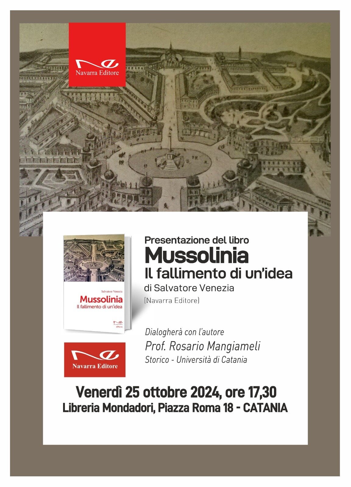 “Mussolinia. Il fallimento di un’idea” di Salvatore Venezia “Mussolinia. Il fallimento di un’idea” di Salvatore Venezia