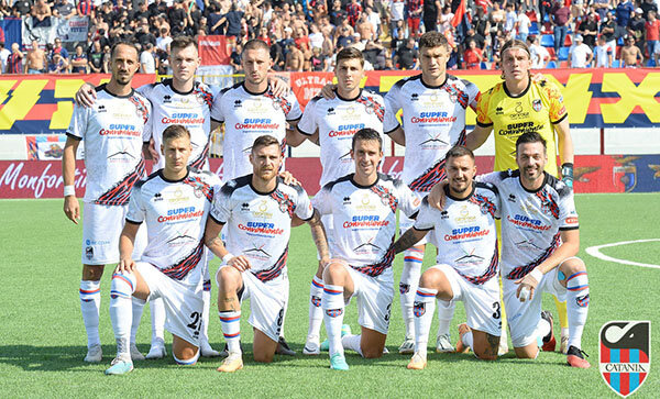 Serie C, il Catania con le doppiette di Chiric&ograve; e Di Carmine si impone 4-0 sulla Casertana