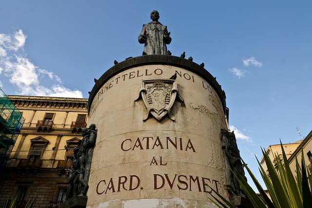 Accoglienza della venerata reliquia del Beato Dusmet nella chiesa salesiana S. Maria de la Salette