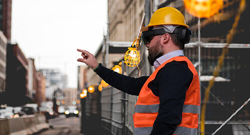 Elmetti "intelligenti" per migliorare la sicurezza dei lavoratori nei cantieri